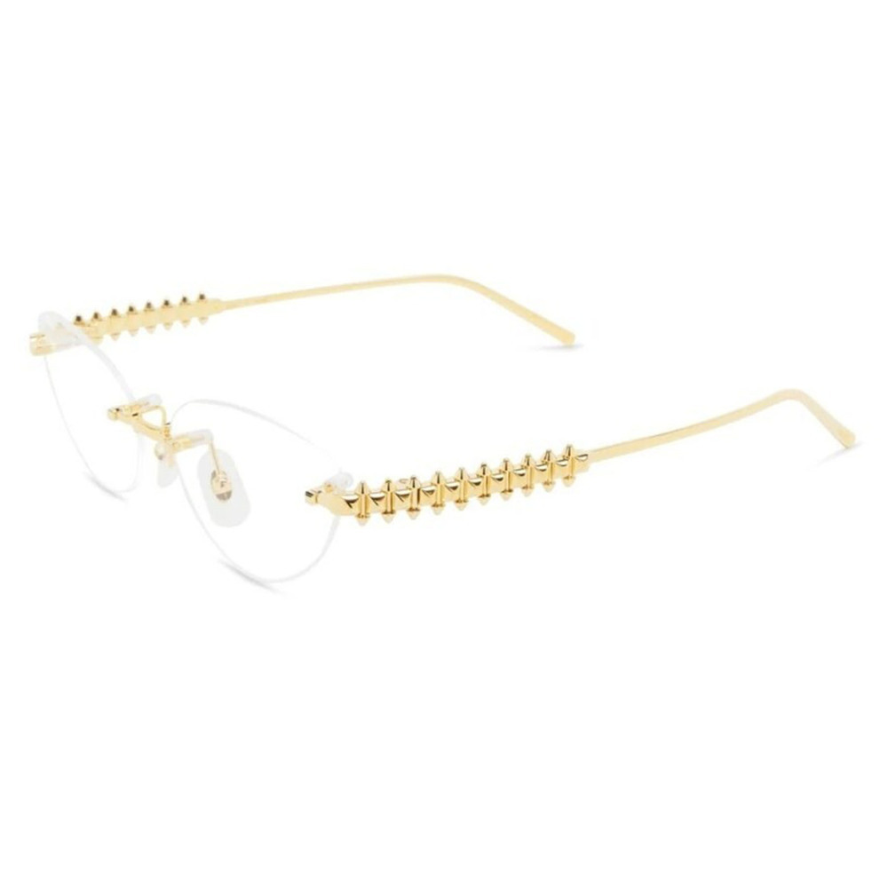 Cartier CT0565o-001 Eyeglasses Gold Acetate/Metal